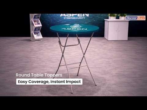 Round Table Toppers | Custom Printed Cocktail Table Covers