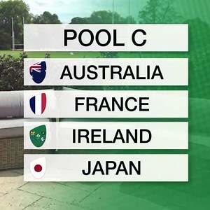 It's set to be a thrilling Pool C at #WRWC2017. Who are you supporting out of Australia, Rugby France, IrishRugby and ラグビー日本代表? | World Rugby