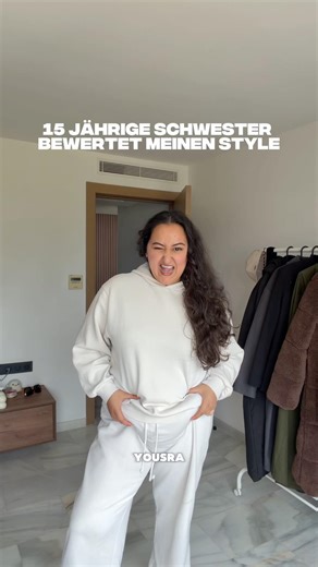 My 15-year-old sister is rating my style 😅