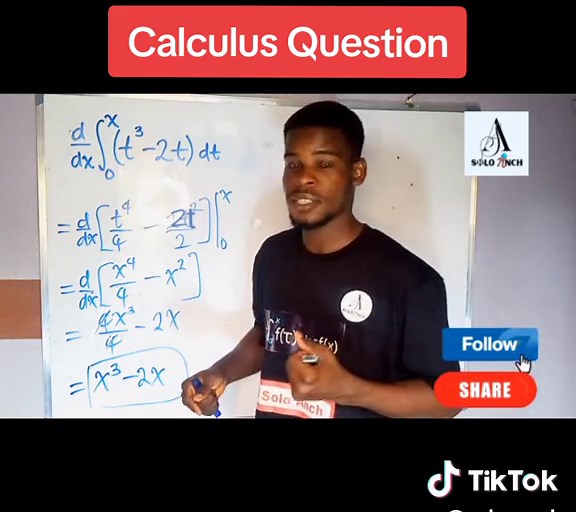 a very interesting vCalculus Question #calculus #mathematics #antonyreturn