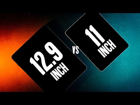 iPad Pro 12.9 vs 11 inch - Does SIZE matter?