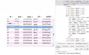 js表格 延时 加载 排序
