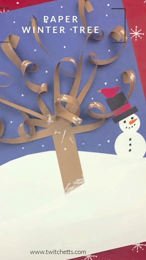 if you haven't noticed we love a 3D paper craft!! #papercraftsforkids #kidspapercraft #wintercraft #3dpapercraft #craftykids #constructionpaper | Construction Paper Crafts for Kids