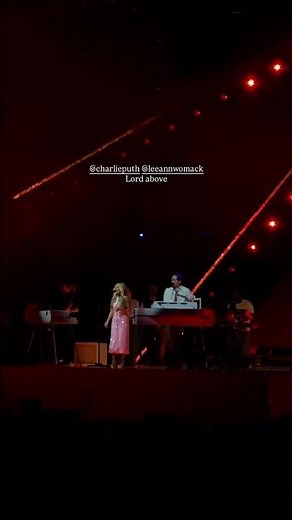 Charlie Puth and Lee Ann Womack performed “I Hope You Can Dance” - Nashville Whatever’s Clever show