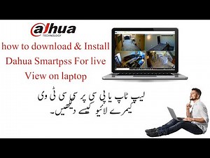 How To Watch Dahua CCTV Camera Live On Laptop Or PC || how to download & Install Dahua Smartpss