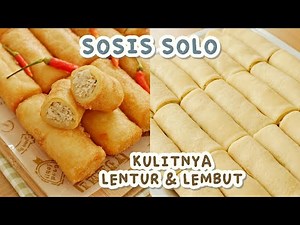 TAKJIL TERRFAVORIT!! SOSLO - SOSIS SOLO LEMBUT GURIH! BISA FROZEN!!