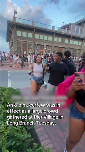 Massive crowds take over Long Branch as cops enforce curfew ￼