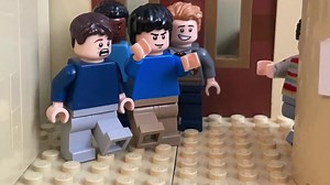 LEGO Cobra Kai Hawk vs Demetri Recreation