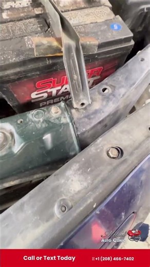 Post-accident Inspection and Radiator Repair.