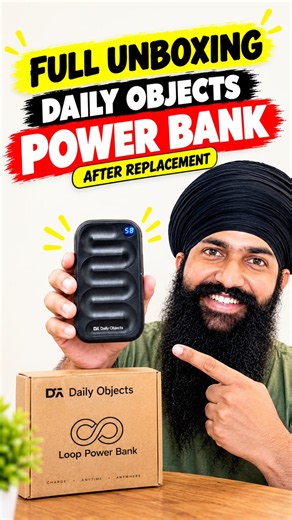 Daily objects power bank full unboxing after replacement | best 10000 mah power bank 2026 |