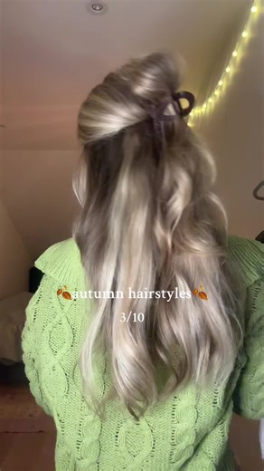 Autumn Hair Tutorial: Easy Half-Up Styles for Thick Hair