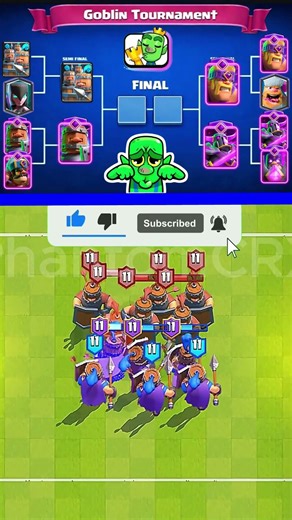 Satisfying Goblin Tournament Moments #clashroyale #cr