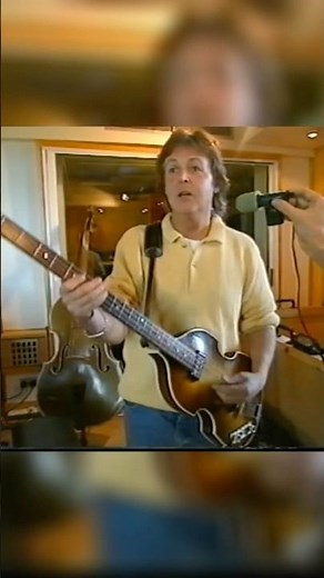 Paul McCartney Shows His First Guitar Amp #thebeatles #paulmccartney