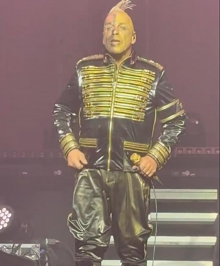 Rammstein - Till Lindemann Close Up with Band Performance Europe Tour #rammstein #tilllindemann