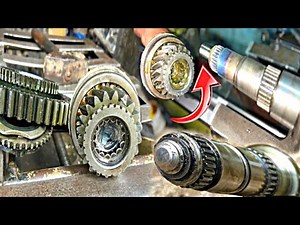 The Ingenious guy Perfectly Repaired Counter Gear Shaft Bearing || How to Repair Main Counter shaft