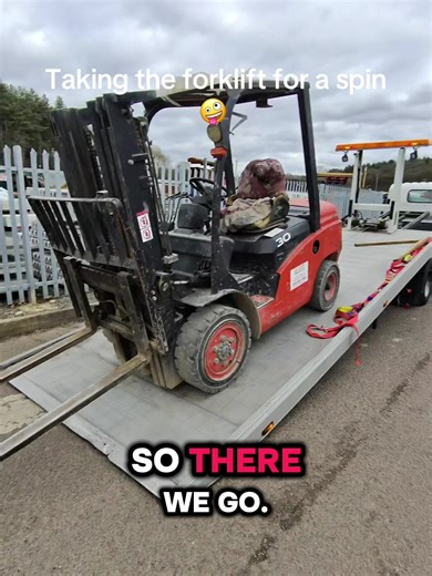 Taking a Forklift for a Spin in Nottingham