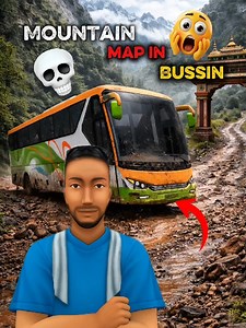 Mountain Map Mod for Bussin' Bus Simulator Indonesia