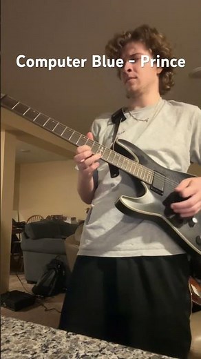 Computer Blue solo - Prince #prince #80s #80smusic #purplerain #guitar #fyp