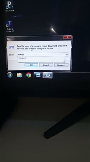 how to open notepad in computer 🖥 #technical