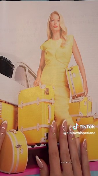 2023 Vogue Feature Barbie World Tour Book Whisper Flip Through