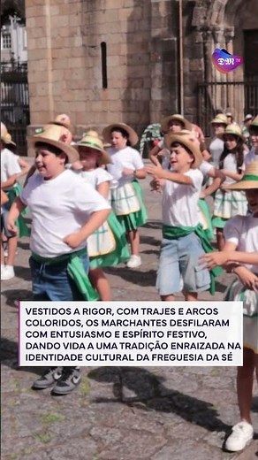 Crianças de escolas da Sé levam tradição das marchas de S. António ao centro da cidade