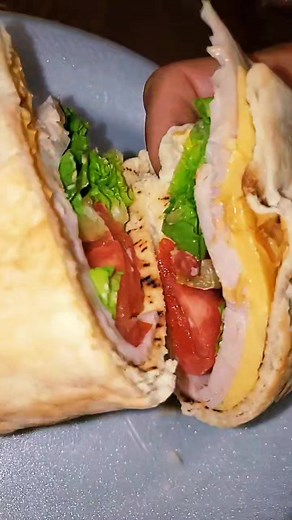 Pita bread sandwich ! so good!!