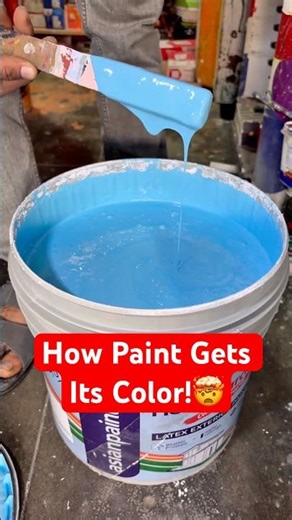 How Factories Mix Paint to Create Any Color