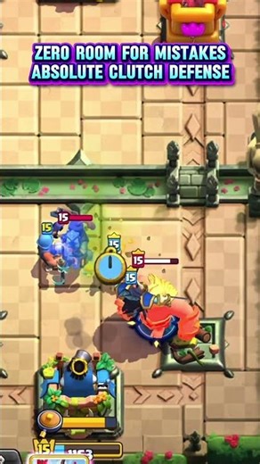 Clash Royale | Zero Room For Mistake, Absolute Clutch Defense