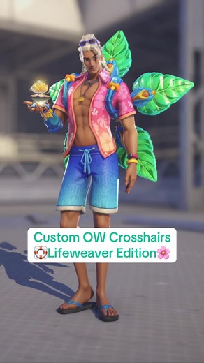 Lifeweaver Custom Overwatch Crosshairs for Gamers