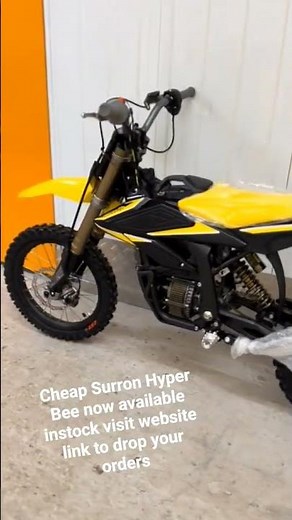 Surron Hyper Bee Top Speed: 55 km/h · Range