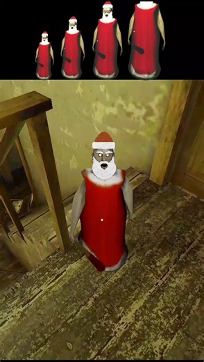 Santa Granny Claus Mod apk || Samll to Large || Granny's Santa Funny Trolling Video 🤗🤗🧙‍♂️ #shorts