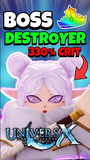 Frieren Just *OBLITERATED* Bosses with This Build in Universal Tower Defense #roblox #utd