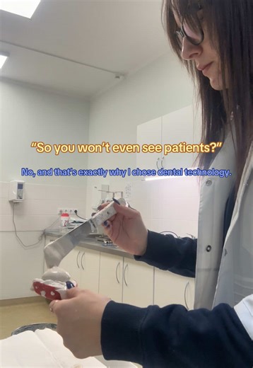#dentaltechnicians #dentaltech #fyp #lovemyjob #orthodonticappliance | dental technology
