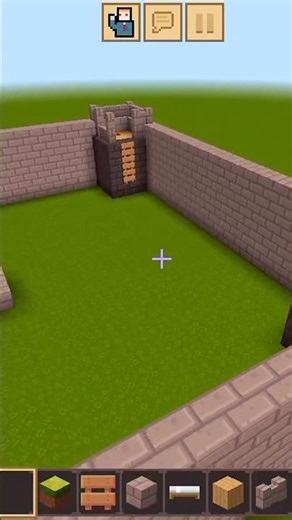 I built Minecraft Arena #shorts #gaming