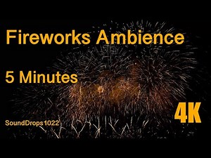 Fireworks in 5 Minutes | Calming Display for Relaxation