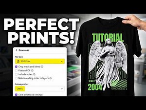 STOP Blurry Prints! Canva Export Settings, DPI, Margins & CMYK Explained