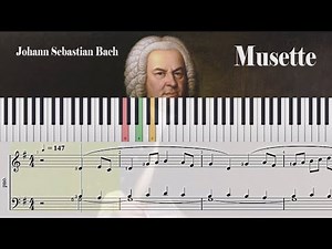 Musette (From English Suite No.3) - Johann Sebastian Bach | Piano Sheet Music