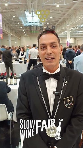 Il Sommelier Simone alla presentazione della guida Slow Wine