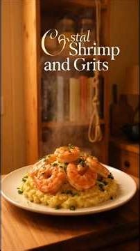 Coastal Shrimp and Grits: #Recipe #EasyRecipes #Cooking #YoutubeShorts #Foodie