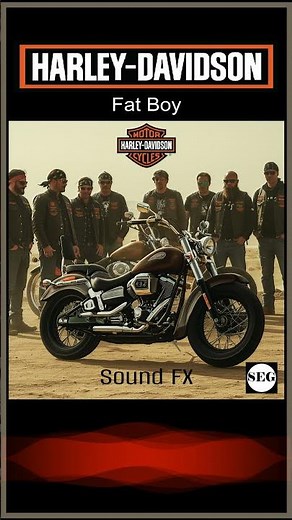 Harley Davidson Fat Boy Sound Fx