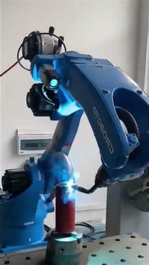 Industrial Robotic Laser Welding System
