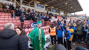 The fan of the day at the MacRory final is.... St Patrick's College, Maghera | Gaelic Life