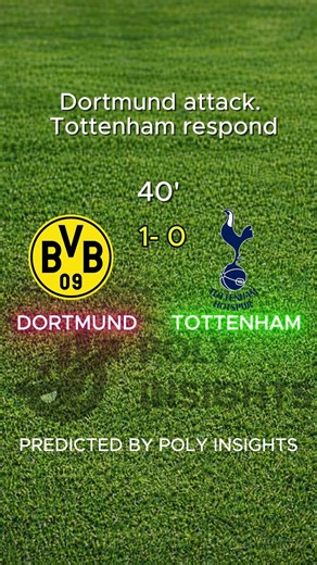 UCL prediction: Dortmund vs Tottenham #dortmund #tottenham #football #soccer #predictions