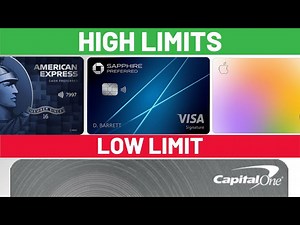 Which Credit Card Companies Have The HIGHEST Credit Limits 2024