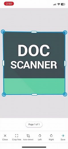 How to convert JPG Files to PDF with Document Scanner App on your iOS device.