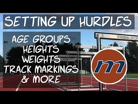 How to Set Up Sprint Hurdles