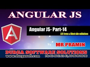 Angular JS -Part- 14 || AJS Forms & Client side validations