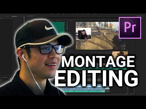 How To Edit Montage Videos (Call of Duty WARZONE!) - Adobe Premiere