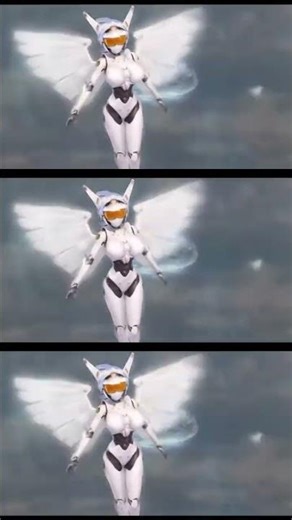 美少女アンドロイドスペースバトル戦士！エイリアンUFO退治、翼カッタープラズマビーム砲！