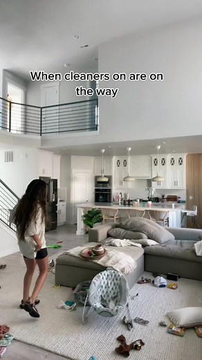 Me pretending I have cleaners on the way… nobody wants to clean my creepy house #Haunted #house #messy